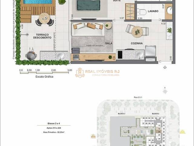 #REAL631 - Apartamento Garden para Venda em Rio de Janeiro - RJ