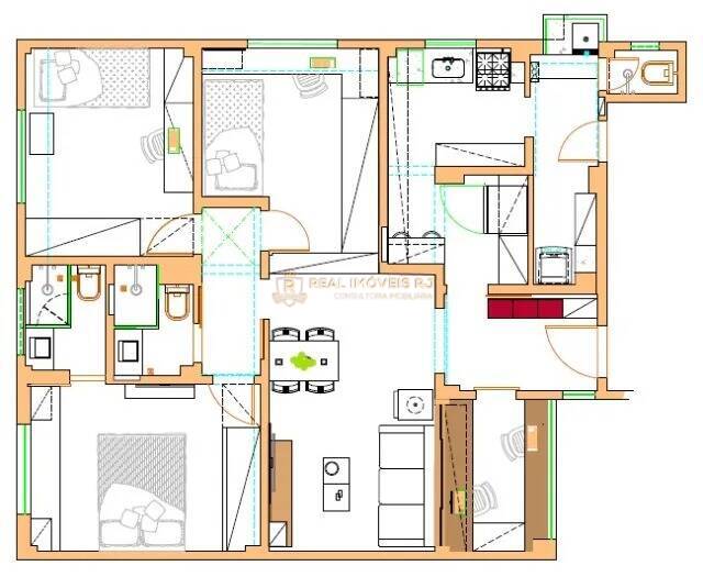 Apartamento à venda com 3 quartos, 86m² - Foto 12