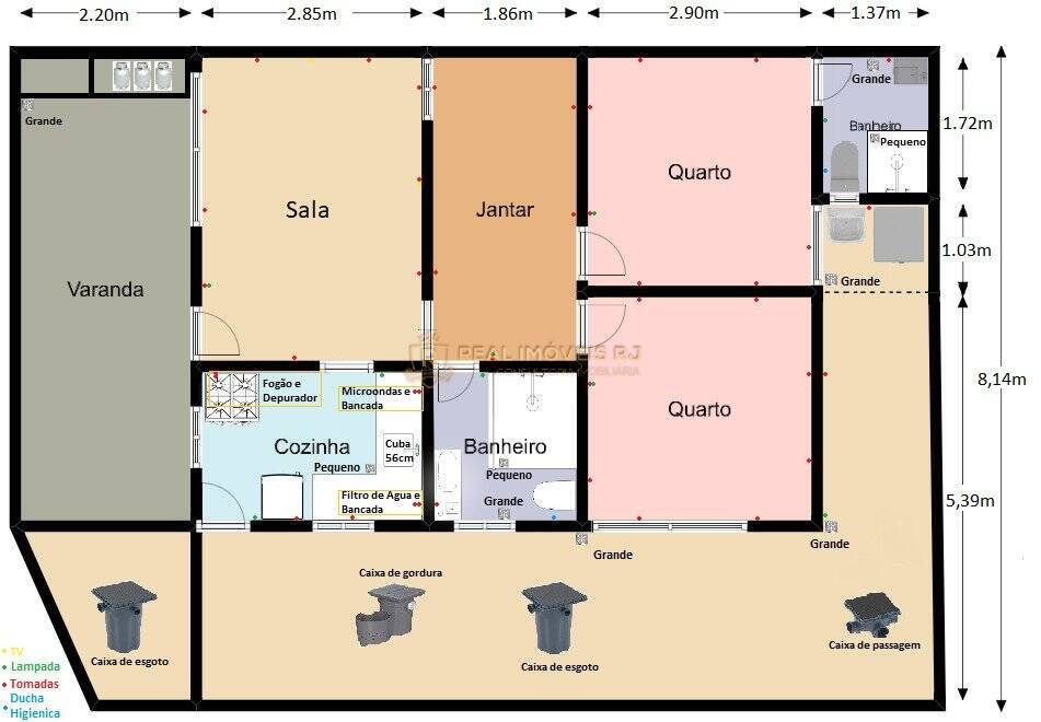 Casa à venda com 2 quartos, 91m² - Foto 12