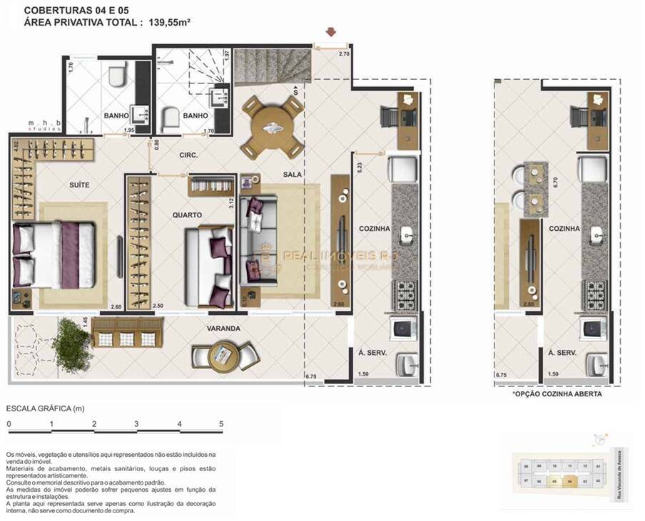 Apartamento à venda com 2 quartos, 139m² - Foto 20